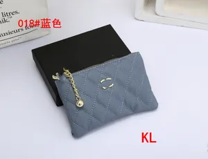 Nouveau diamant Plaid femmes portefeuille en cuir Ultra-mince porte-carte ID sac de rangement fermeture éclair porte-monnaie en gros