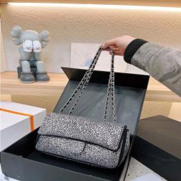Nouveau sac spécial Diamond Sac à main épaule Chaneles Counter Runway Sac lancement de la chaîne de chaîne SS23 Produit de luxe Full Style M9KB