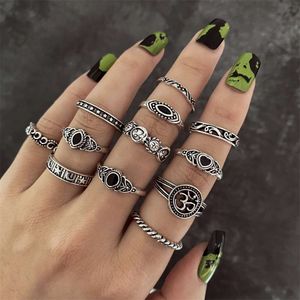 NOUVEAU OEUX HOLUS HOLUS CLUDDDED, MOON ALLIANCE, Little Star Circle Ring