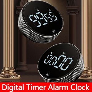 New Digital Timer Kitchen Timer Manual Countdown Electronic Alarm Clock Magnetic LED Mechanical Cooking Timer Shower Study Stopwatch wholesale