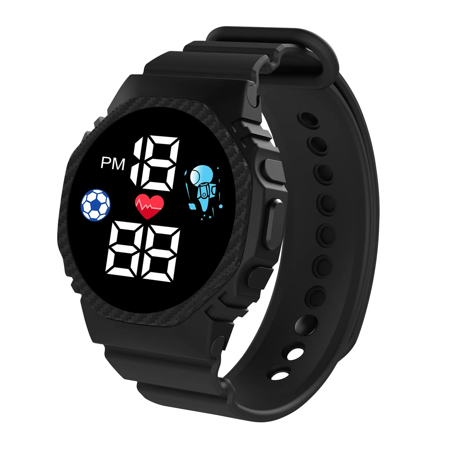 어린이 방수 어린이 스포츠 전자 시계 소년 소녀 Led Child Wristwatch 방수 Relogio를위한 새로운 디지털 시계