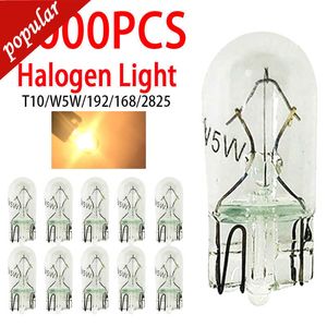 Nieuwe Korting 1000Pcs T10 W5W 501 194 Helder Signaal Lamp Glas 12V 5W W2.1x9.5d Halogeen 168 2825 enkele Filament Auto Lamp Auto Lights