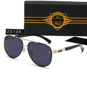 Nouvelles lunettes de soleil Dita Aviator pour hommes et femmes conduisant la mode plage UV400