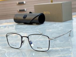 Nouvelles lunettes de soleil DITA 2023 Ultra Light Pure Titanium TITANIUMLSA-803 Eyeframe Lunettes pour hommes et femmes FG2Q