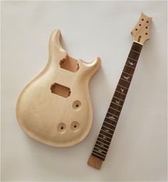 Nuevo kit de guitarra eléctrica de cuello y cuerpo de guitarra de bricolaje 1 set Part2314829