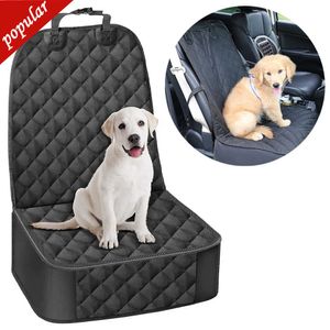 Nueva funda para asiento de coche para perros, alfombrilla impermeable para perros y gatos, Protector suave para asiento delantero de coche, funda para asiento de conducción de viaje, suministro para mascotas