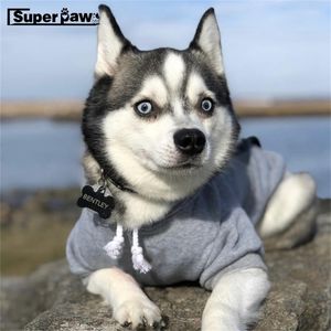 Nouveaux vêtements pour chiens chiot pour animaux de compagnie à sweat à capuche molle doux Bulldog schnauzer chihuahua veste pour chiens chats en hiver en gardant au chaud TPC15 T200902