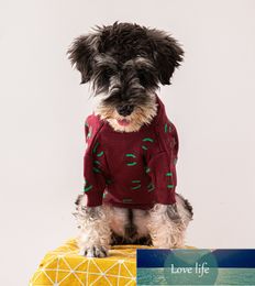 Nieuwe hondentrui modemerk Jarre Aero Pommeren Schnauzer huisdierkleding herfst winter mode hondenjas groothandel