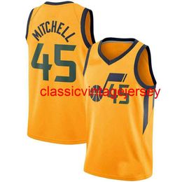 New Donovan Mitchell Swingman Jersey Stitched Uomo Donna Youth Maglie da basket Taglia XS-6XL