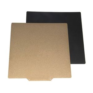 Nouvelle tôle d'acier à ressort PEI Double face texturée et lisse avec base magnétique 220mm 235mm 310mm pour lit chaud de pièce d'imprimante 3D