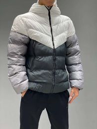 NIEUWE DOWN JAAD MANNEN Winter Warm Hapleed Down Coats Dikke Parka Mens Jacks Outdoor Gededed Coat