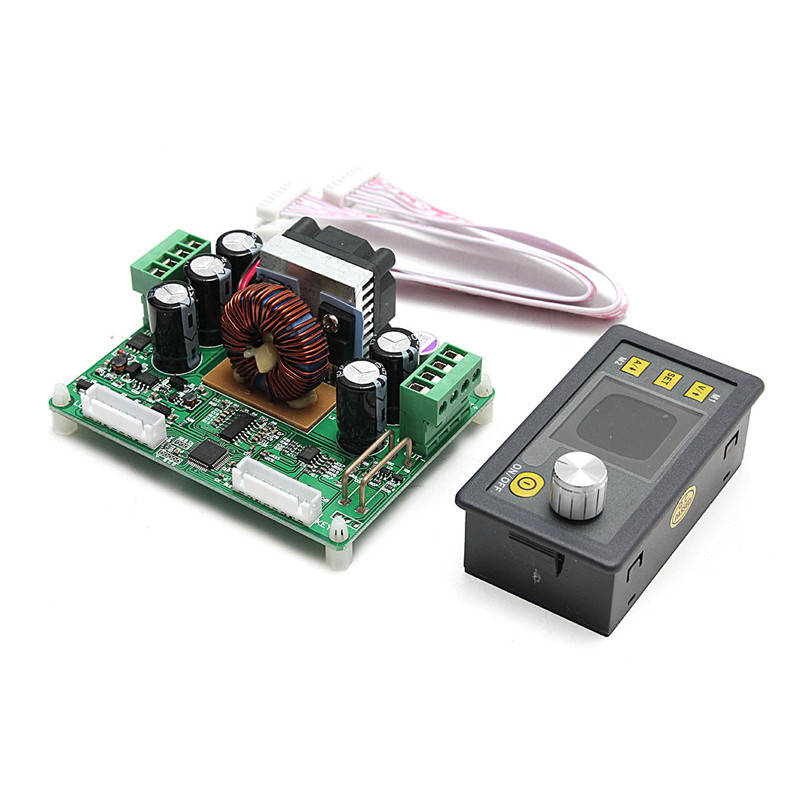 Freeshipping New DPS3012 Constant Voltage current Step-down Programmable Power Supply module buck Voltage converter color LCD voltmeter