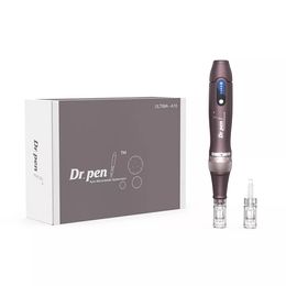 NIEUWE DR PEN BEAUTY DECHTS DERMA PEN ULTIMA A10 Therapie Huid Trachter Drain Dubbele kin Anti rimpel Verwijder Huidverzorging Gereedschap