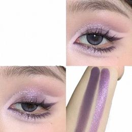 New Dream Girl Palette de fard à paupières Punk Smokey Purple Lace Shimmer Matte Highlights Cool Te Cosmetic V6bY #