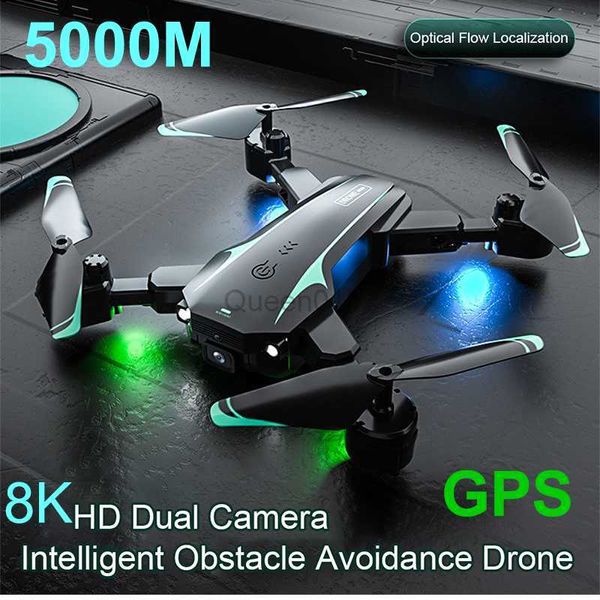 Nouveau drone 8K 5G GPS Drone professionnel HD photographie aérienne évitement d'obstacles Drones hélicoptère à quatre rotors RC Distance 5000M HKD230807
