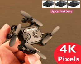 Nouveau drone avec caméra HD 4K Wifi FPV Drone Trajectory Flight 3D Flight Altitude Hold RC Quadcopter One Click Mini Aircraft GOFT5102943