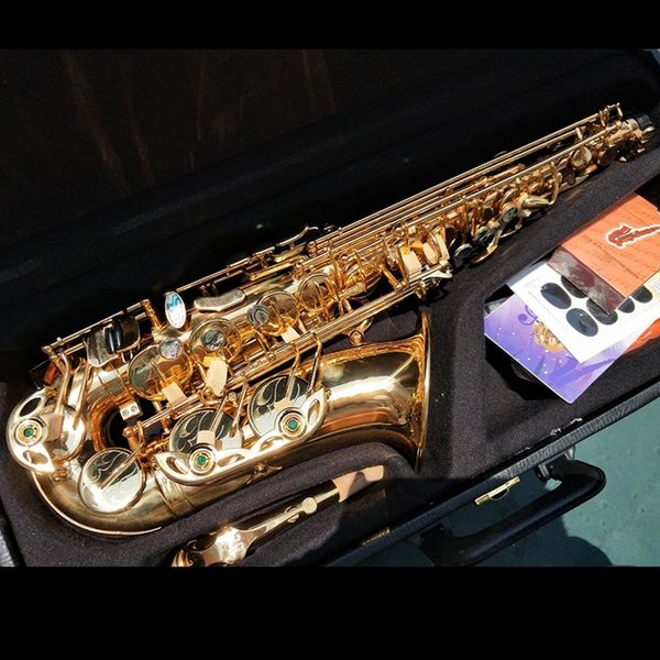 Nouveau Drop-E Alto Saxophone Original 992 Upge de style modèle One-à un Modèle Double-Rib Professional Sound Sax Instrument