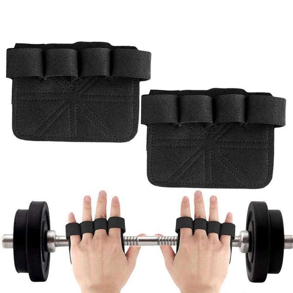 Nuevos guantes antideslizantes con mancuernas para levantamiento de pesas, almohadillas para agarres Fiess para gimnasio, mancuernas deportivas para levantamiento de pesas, protección de mano F9v7