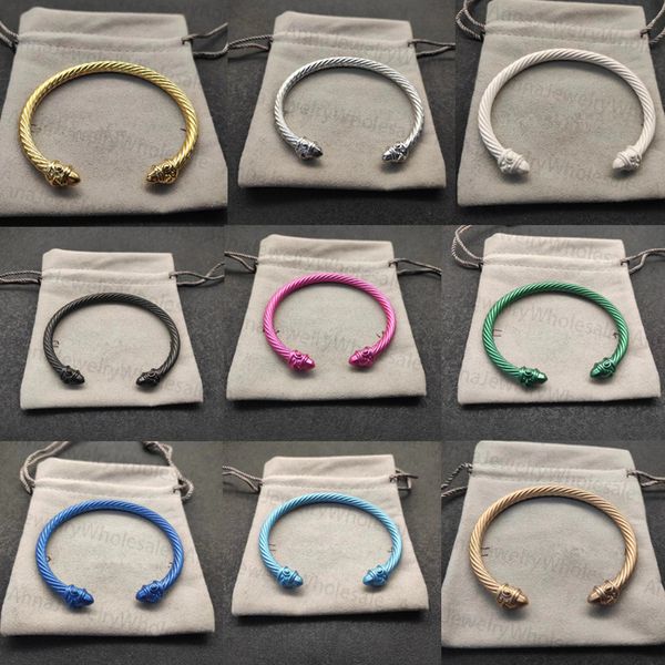 Nouveau Dy Designer 925 Bracelets en bracelets en bracelet en bracelet pour hommes pour hommes pour hommes