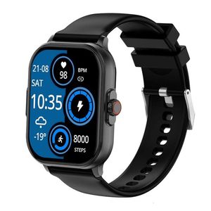 Nieuwe E02 Bluetooth -oproep Smart Watch ECG ECG, BLOED, HARTRIJZE, BLOODSTRUK GEZONDHEIDSCONTROLE, MULTI Sport Watch