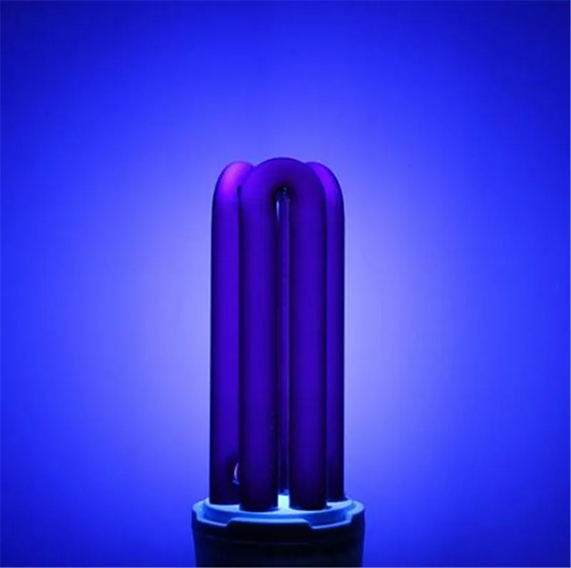Nouveau E27 UV Ampoule AC220V 15W 20W 30W 40W Droit Basse Énergie Ultraviolet Fluorescent Noir