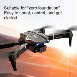 Nieuwe E99 Quadcopter UAV-drone met hoogtevaststelling, high-definition camera, opstijgen met één toets, trajectvlucht, zwaartekrachtdetectie en optische stroompositionering.