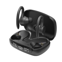 Nouveaux écouteurs Bluetooth sans fil Y7 montés pour l'oreille pour le sport et la course, modèle privé TWS avec affichage numérique