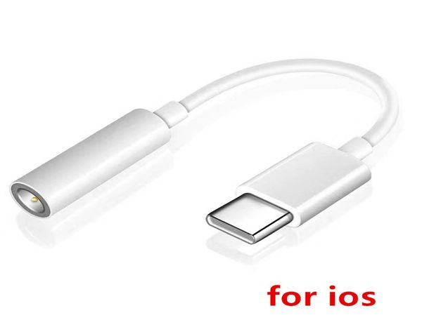 Adaptateur de prise casque pour écouteurs, câble convertisseur d'éclairage vers connecteur Audio Aux popup de 35mm, adaptateur pour IOS 12 13, cordon pour 76916766