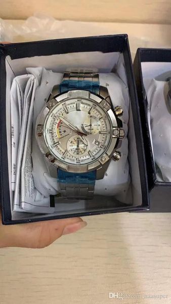 Nouveau EFR550 EF-550RBSP-1A EF 550RBSP 550 montre chronographe sport pour hommes 125 modèles disponibles chronomètre entièrement en acier watch261L