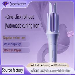 Nouveau rouleau d'oeuf Iron de bouclage automatique 32 mm grande onde électrique négatif négatif Conditionneur de cheveux non dommage