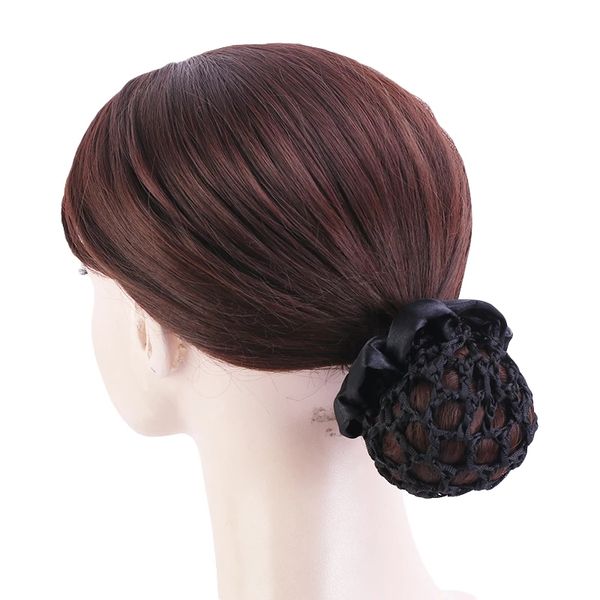 Nouveau élastique cheveux Snood Net cheveux accessoires femmes filles chignon couverture Snood Ballet pour danseur livraison directe