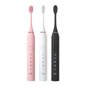 Nouvelle brosse à dents électrique électrique, brosse à dents domestique, charge de cheveux doux, portable, brosse à dents électrique pour adulte, cadeau