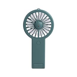 Nieuwe Elektrische Fans Cartoon Handheld Kleine Ventilator USB Vouwen Mute Office Desktop Mini Draagbare Fan