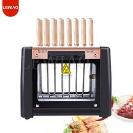 Nouveau Gril électrique gril tournant automatique outils de Barbecue sans fumée mouton Barbecue brochettes Machine