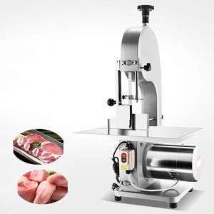 Machine de découpe de viande électrique Qihang_top/machines de scie à os de viande à domicile de traitement des aliments/coupe-poulet automatique commercial