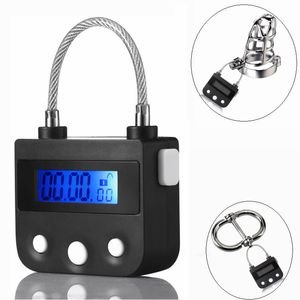 Electronic Lock Chastity Device Bird Cage Cock Cage Penis Lock Bondage Restraint Bdsm Slave Sex Toy