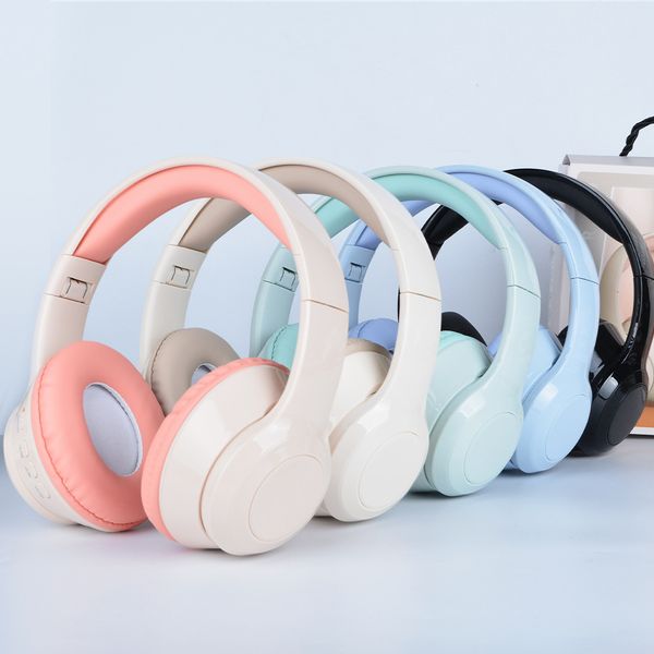 Nuevos auriculares inalámbricos electrónicos deportivos Bluetooth 5.3 auriculares subwoofer plegables manos libres inalámbricos auriculares para juegos auriculares de carga rápida Auriculares