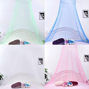 Nieuwe Elegante Ronde Kant Insect Bed Canopy Netting Gordijn Dome Mosquito Net New House Beddengoed Decor Mosquito Net IB523