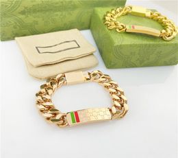 Nouveaux elfes For Men Designer Bangle G Design Titanium Steel Jewelry Men Femme Bracelets Colorfast Hypoallernic9230069