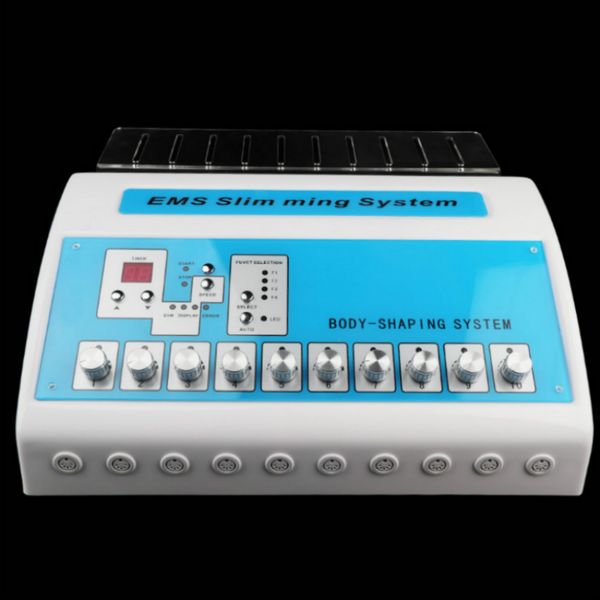 Neue Ems Muskelstimulator Abnehmen Elektrostimulation Abnehmen Maschine Elektroden Russische Wellen Ems Schönheit Maschine269