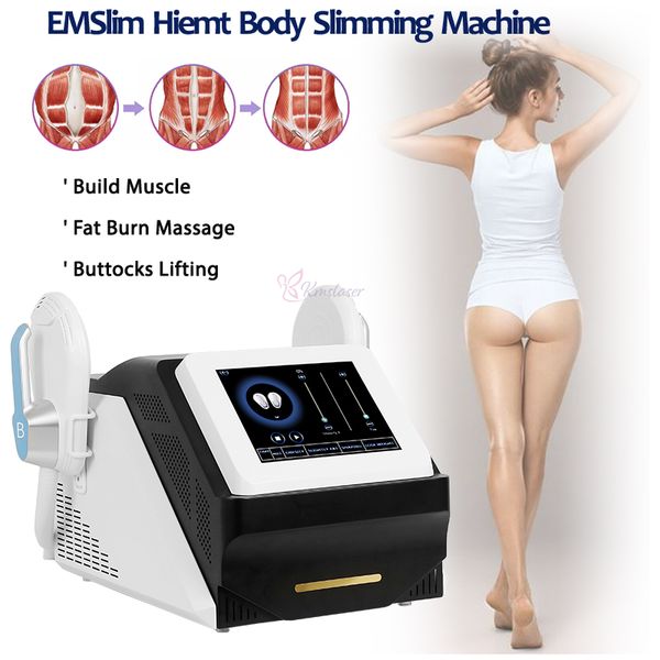 Portable EMslim HI-EMT Minceur Machine Stimulation Musculaire Électromagnétique Remodelage Du Corps Fat Burning Massage Équipement De Beauté