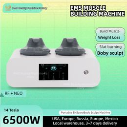 Nouveau Emslim Neo 14 Tesla 6000w Nova EMS Hi-EMT Corps Forme de la machine musculaire Poids électromagnétique Emszero