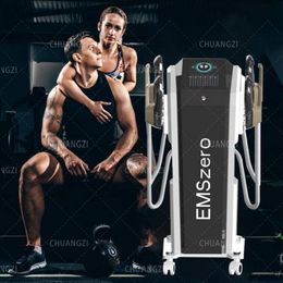 Nieuwe EMSZERO Beauty Items Neo High Power 4 NEO Handvatten Body Sculpt EMS Muscle Stimulate DLS Emslim Machine