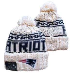 New England Beanie Mutsen SOX LA NY Noord-Amerikaanse honkbalteam Side Patch Winter Wol Sport Gebreide Muts Pom Skull Caps A10