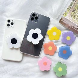 Nouvelle résine époxy Universel Fresh From Flowers Flowable Grip Tok Toket Phone Mobile Phone Bracket Phone Mobile Phone Accessoires