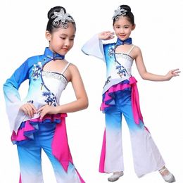 Nueva etnia Yangko s niñas ropa de rendimiento danza clásica para niños s r0AJ #