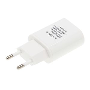 Nieuwe EU-plug USB-oplader 2A Europa Universele Mobiele Telefoon Charger USB-adapter Wall Charger voor iPhone 5 6 7 6 S Plus Charge 50pcs / lot