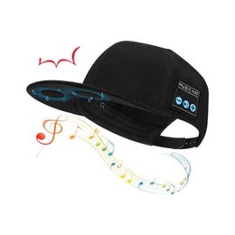 Nieuwe Europese en Amerikaanse Bluetooth -muziek oortelefoon cap Dual Ear Stereo External Play Charging Music Audio Hat