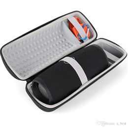 New EVA Carrying Storage Case Pouch Bag Portable Zipper Carry Box Holder Pour Charge 4 Haut-parleur sans fil Bluetooth Couverture de haute qualité chaude