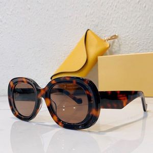 Nuevas gafas de sol de tendencia explosiva para hombre para mujer Tonos de diseñador de lujo MODEL40103 Conducción al aire libre Anti-UV Miss Gafas de sol redondas Top Qu255o